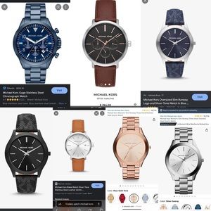 7 Michael Kors Watches total. All original links available.